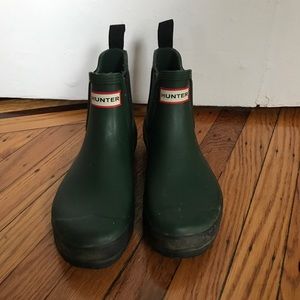 Hunter Chelsea Rainboot size 8